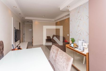Sala  de apartamento para alugar com 3 quartos, 64m² em Piraporinha, Diadema