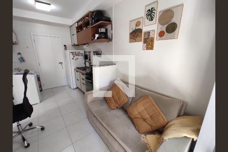 Sala de apartamento para alugar com 1 quarto, 37m² em Vila Romana, São Paulo