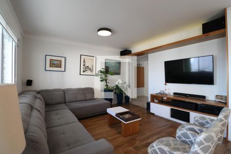 Sala de TV de apartamento para alugar com 4 quartos, 172m² em Vila Romana, São Paulo