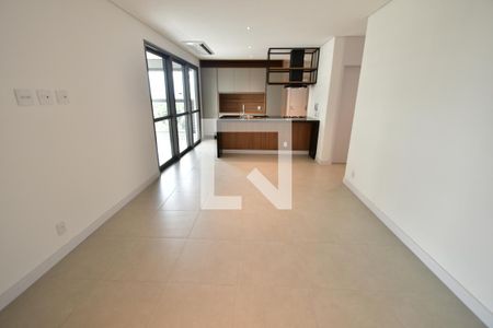 Sala de apartamento para alugar com 3 quartos, 124m² em Nova Campinas, Campinas