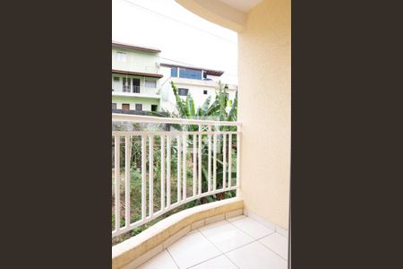 Varanda da Sala de apartamento para alugar com 2 quartos, 58m² em Jardim São Judas, Mauá
