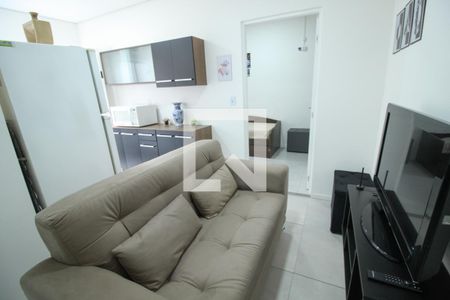 Sala de casa de condomínio para alugar com 2 quartos, 37m² em Brás, São Paulo