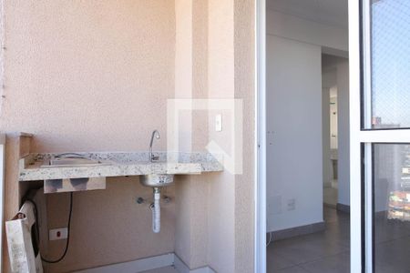 Varanda Gourmet de apartamento para alugar com 3 quartos, 55m² em Vila Dirce, Mauá