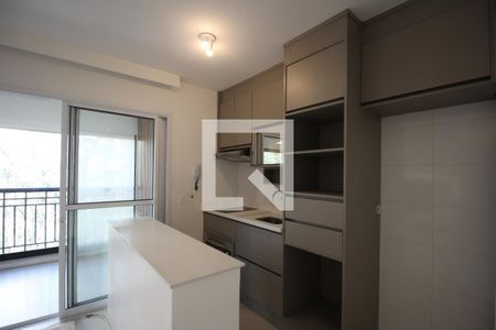 Sala/Cozinha de kitnet/studio para alugar com 1 quarto, 38m² em Vila Andrade, São Paulo