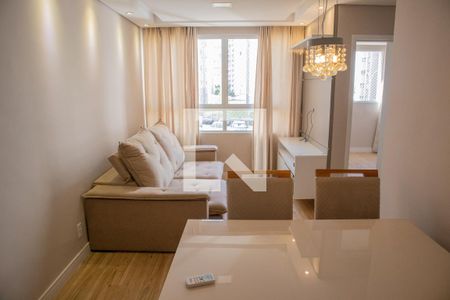 Sala de apartamento para alugar com 2 quartos, 57m² em Vila Real, Hortolândia