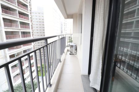 Sacada de apartamento para alugar com 1 quarto, 30m² em Sumaré, São Paulo