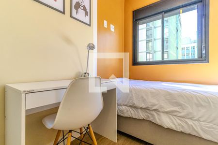 Quarto 1 de apartamento para alugar com 2 quartos, 40m² em Vila Buarque, São Paulo