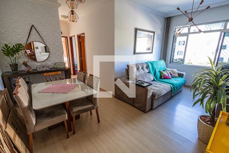 Sala de apartamento à venda com 3 quartos, 63m² em Castelo, Belo Horizonte