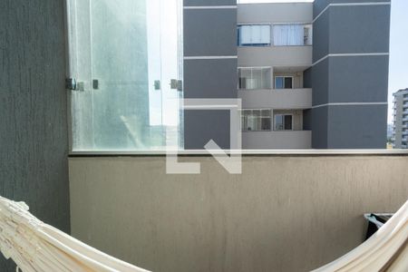 Varanda da Sala de apartamento à venda com 2 quartos, 60m² em Eldorado, Contagem