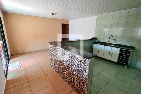 Sala/Cozinha de casa para alugar com 2 quartos, 68m² em Parque Santa Lucia, Duque de Caxias