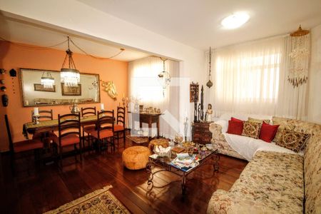 sala de apartamento à venda com 4 quartos, 146m² em Sion, Belo Horizonte