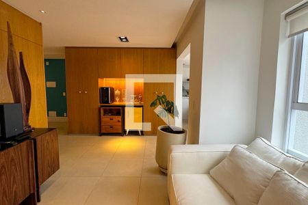 Sala de apartamento à venda com 1 quarto, 66m² em Melville Empresarial I E Ii, Barueri