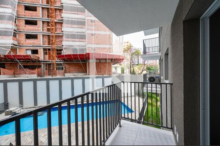 Varanda de apartamento para alugar com 2 quartos, 39m² em Chácara Inglesa, São Paulo