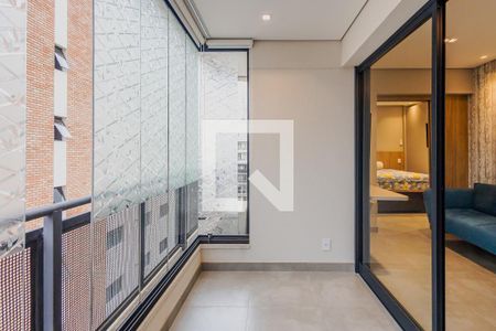 Varanda de apartamento para alugar com 1 quarto, 36m² em Pinheiros, São Paulo