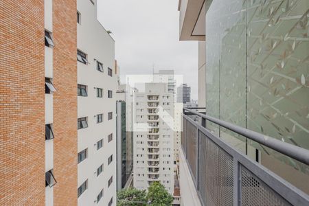 Vista da Varanda de apartamento para alugar com 1 quarto, 36m² em Pinheiros, São Paulo