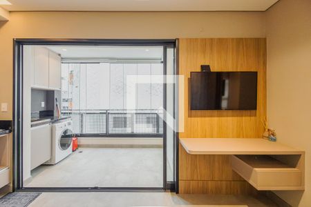 Sala de apartamento para alugar com 1 quarto, 36m² em Pinheiros, São Paulo