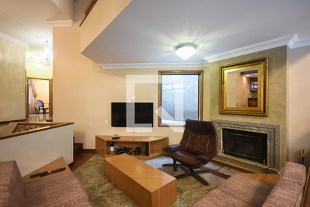 Sala de casa de condomínio para alugar com 3 quartos, 519m² em Jardim Morumbi, São Paulo