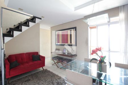Sala de apartamento à venda com 3 quartos, 140m² em Castelo, Belo Horizonte