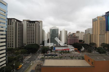 Vista do Quarto de kitnet/studio à venda com 1 quarto, 25m² em Indianópolis, São Paulo