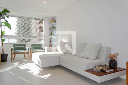 Sala de Estar de apartamento para alugar com 3 quartos, 122m² em Centro, Florianópolis