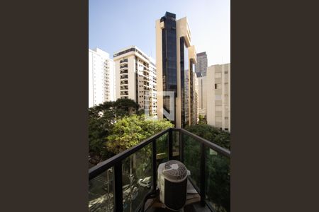 Varanda  de apartamento para alugar com 1 quarto, 44m² em Itaim Bibi, São Paulo