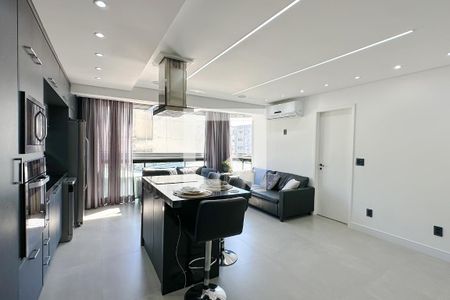 Sala/Cozinha de apartamento à venda com 2 quartos, 82m² em Ipanema, Rio de Janeiro