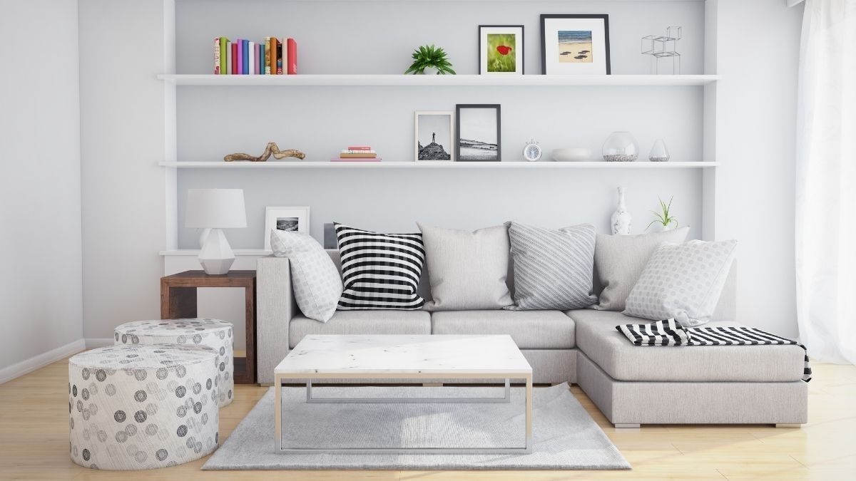 10 ideias para usar prateleira para sala