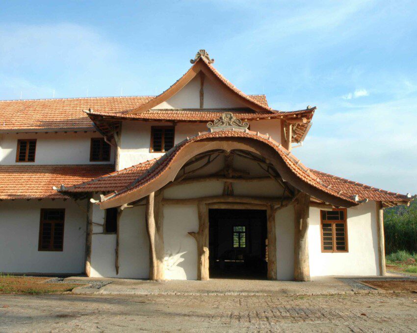 Imagem da fachada do Casarão do Chá em Mogi das Cruzes