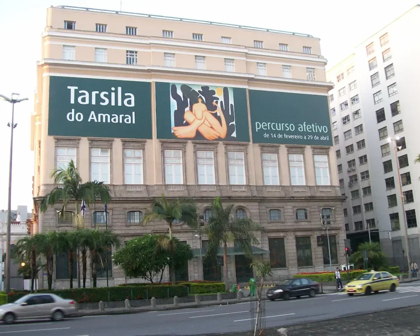 Fachada do Centro Cultural Banco do Brasil Rio de Janeiro.