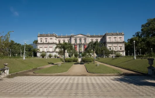 Museu Nacional, na Quinta da Boa Vista.