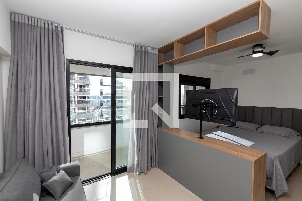 Apartamento à Venda - Bosque, 1 Quarto,  46 m2 em , Campinas - sp | SoloBR