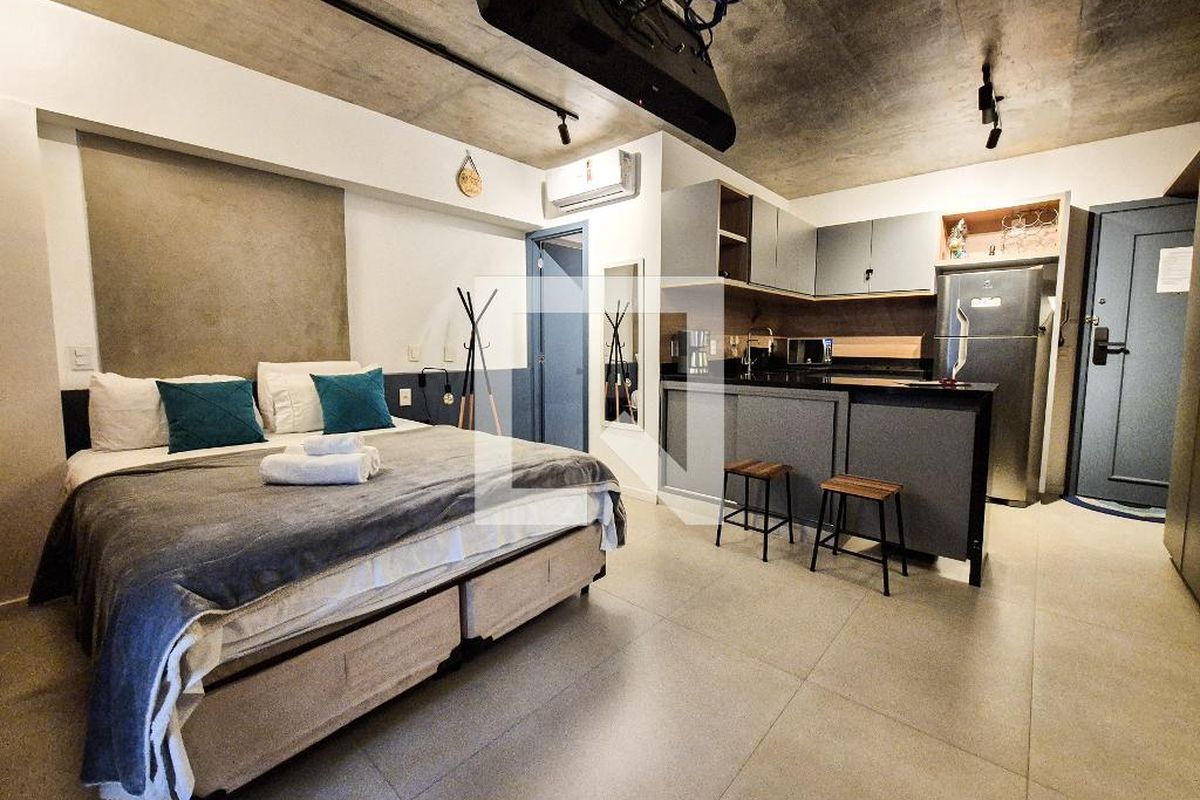 Kitnet-Studio, 34 m² - Foto 1