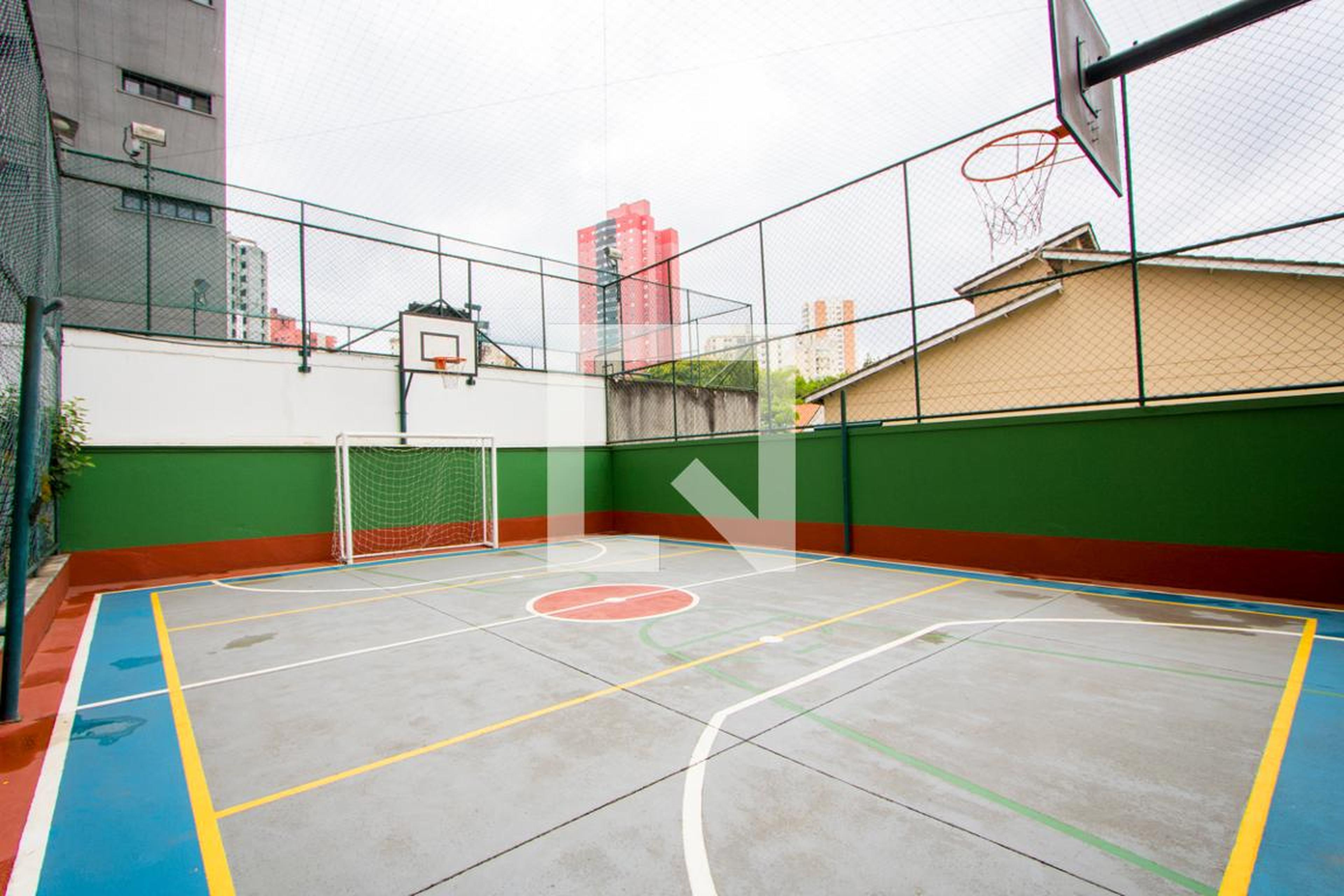 Área comum - Quadra esportiva - Edifício Spazio Valparaiso