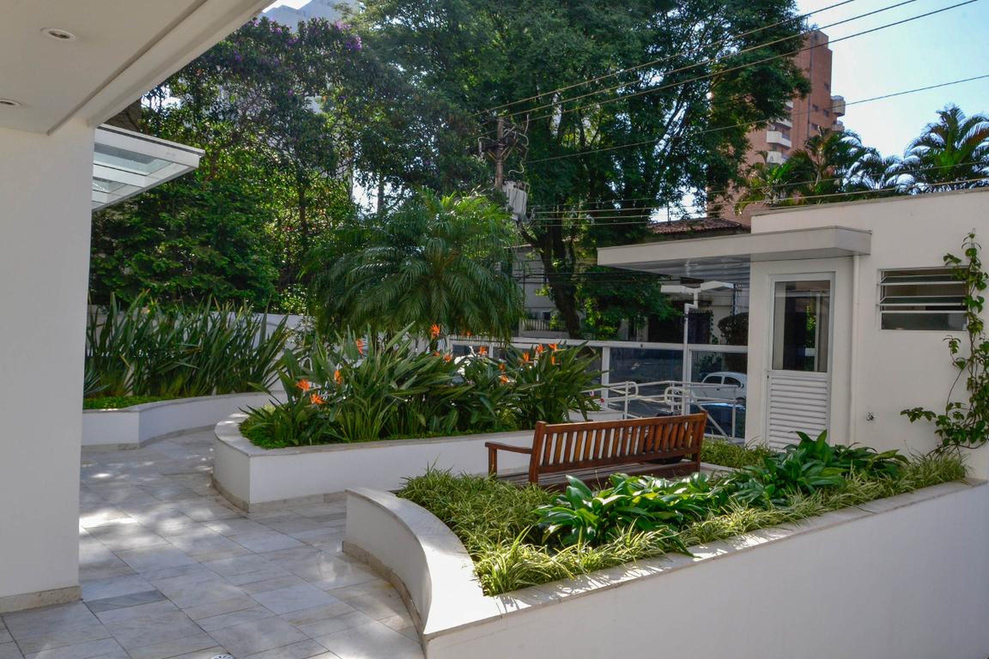 Entrada do prédio - Edifício Rosiana