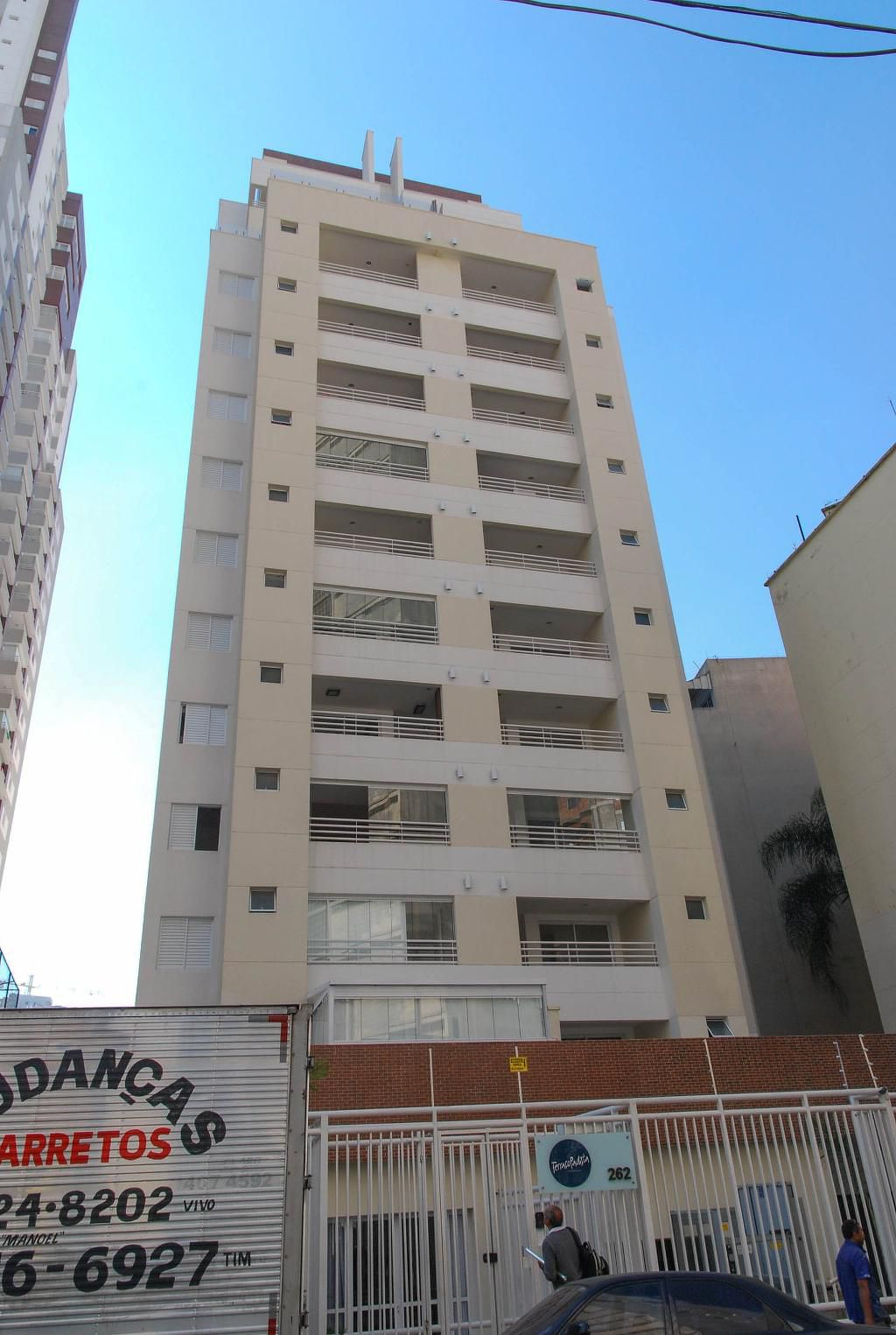 Fachada do predio Condomínio Terraço Paulista