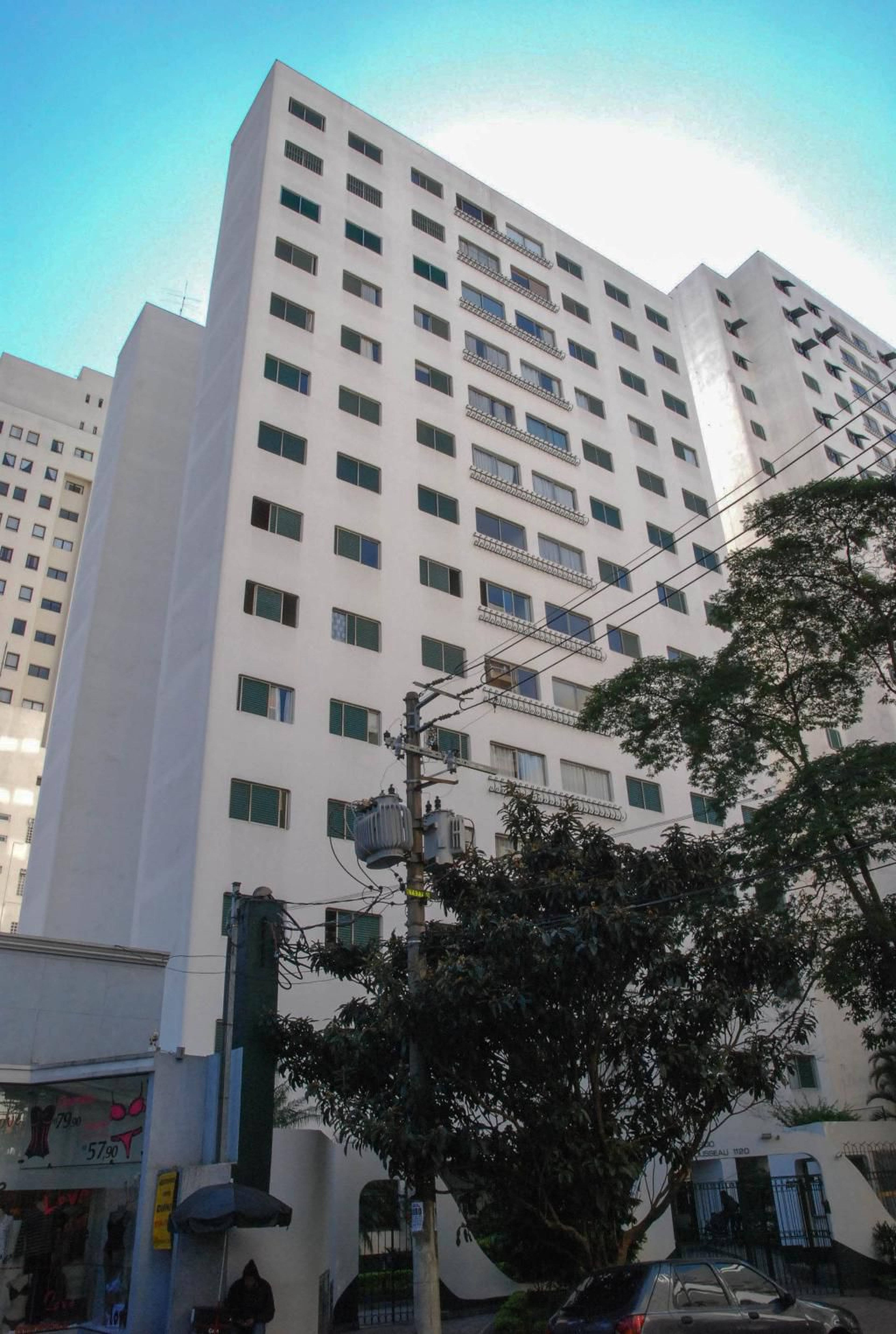 Fachada do predio Edifício Rousseau