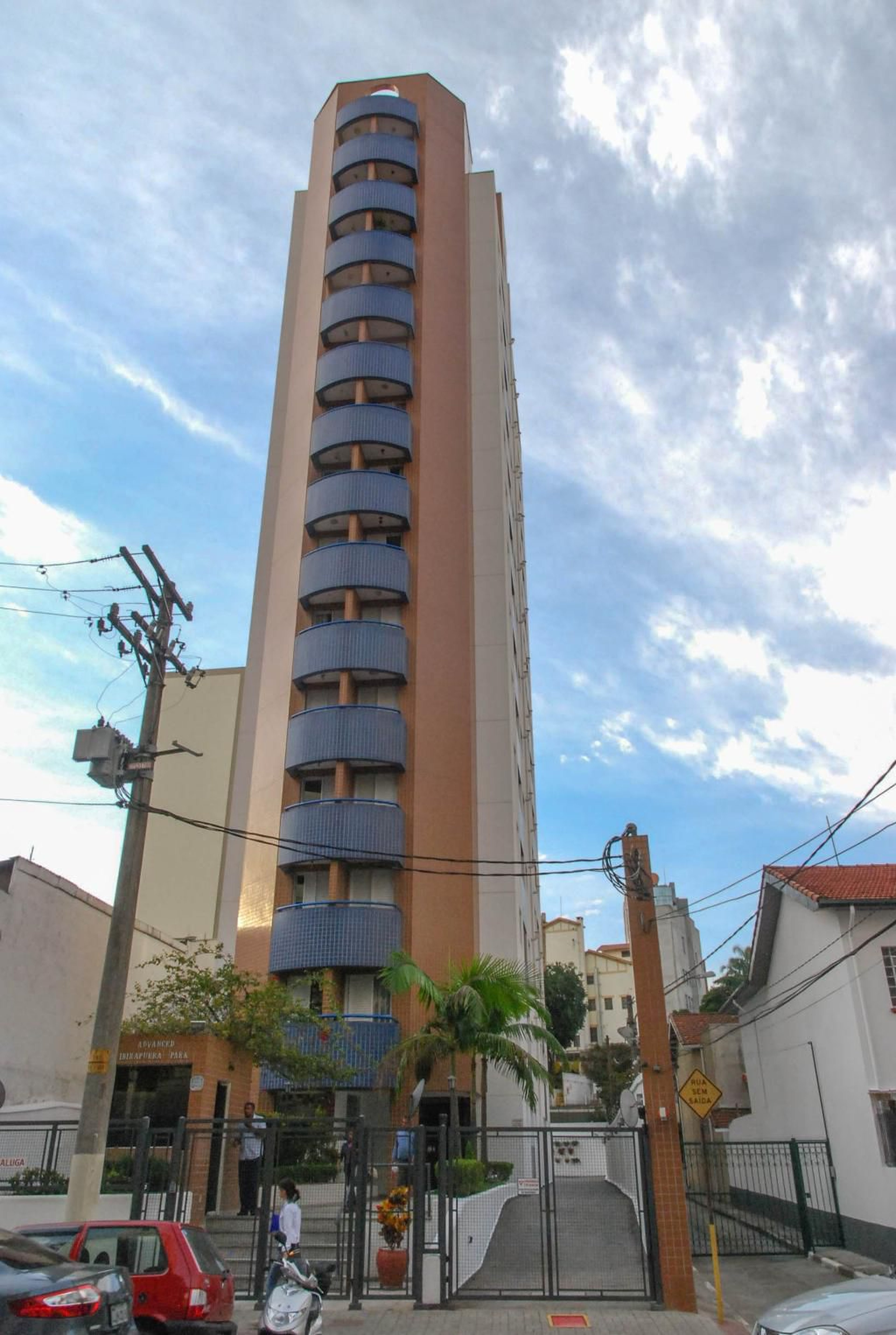 Fachada do predio Condomínio Advanced Ibirapuera Park