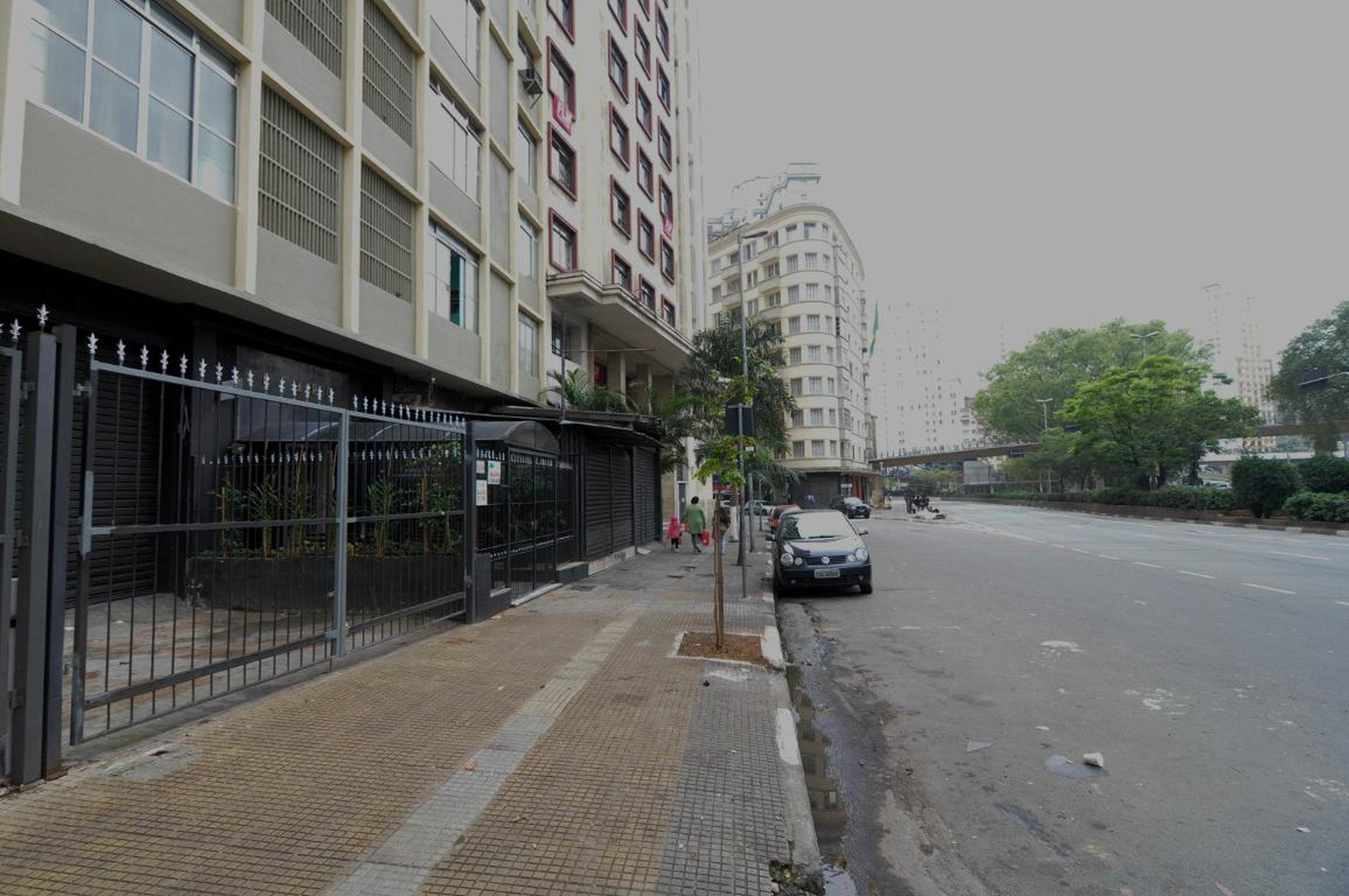 Entrada do predio - Edifício Ícaro