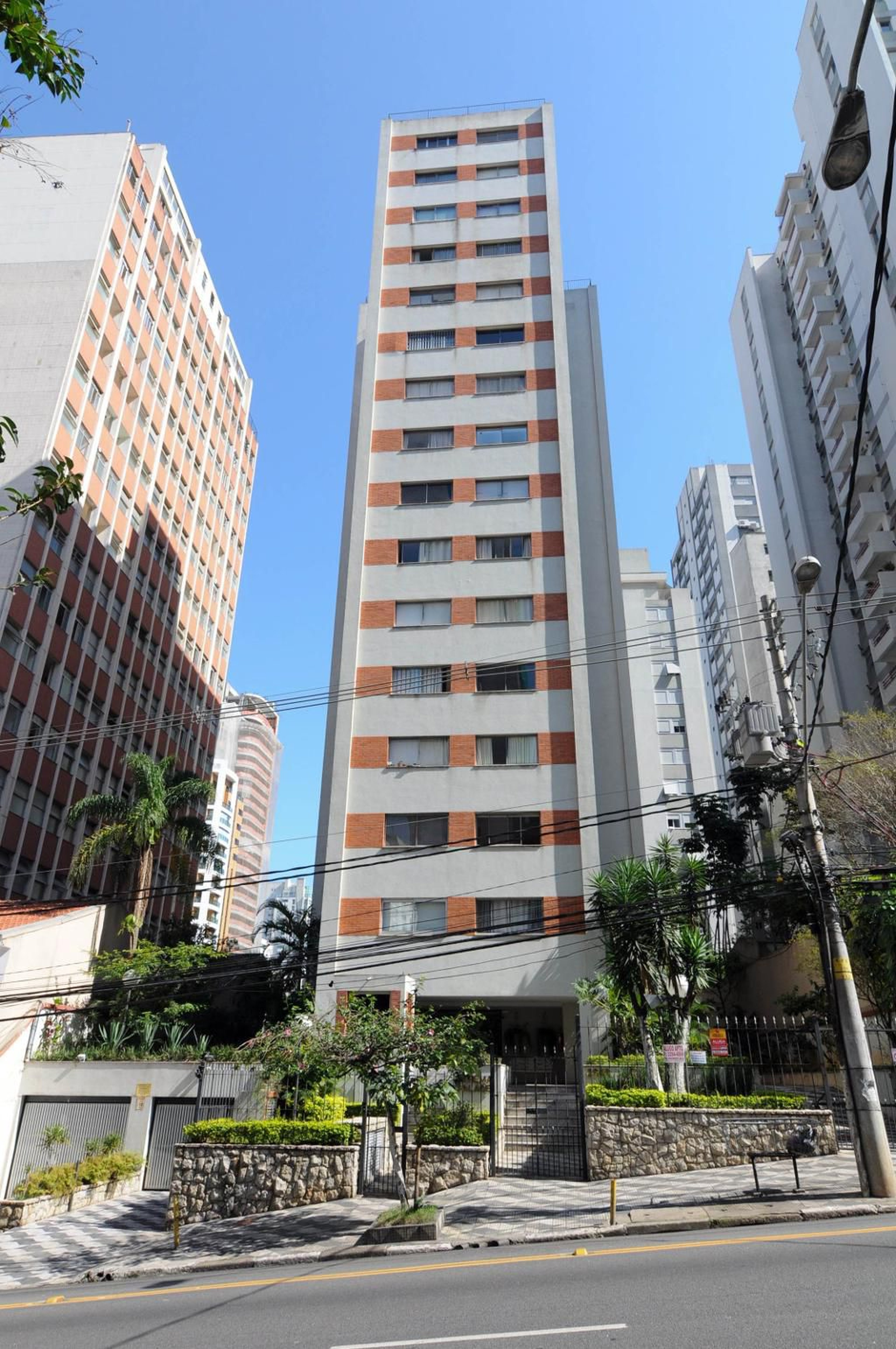 Fachada do predio Condomínio Ipanema Palace