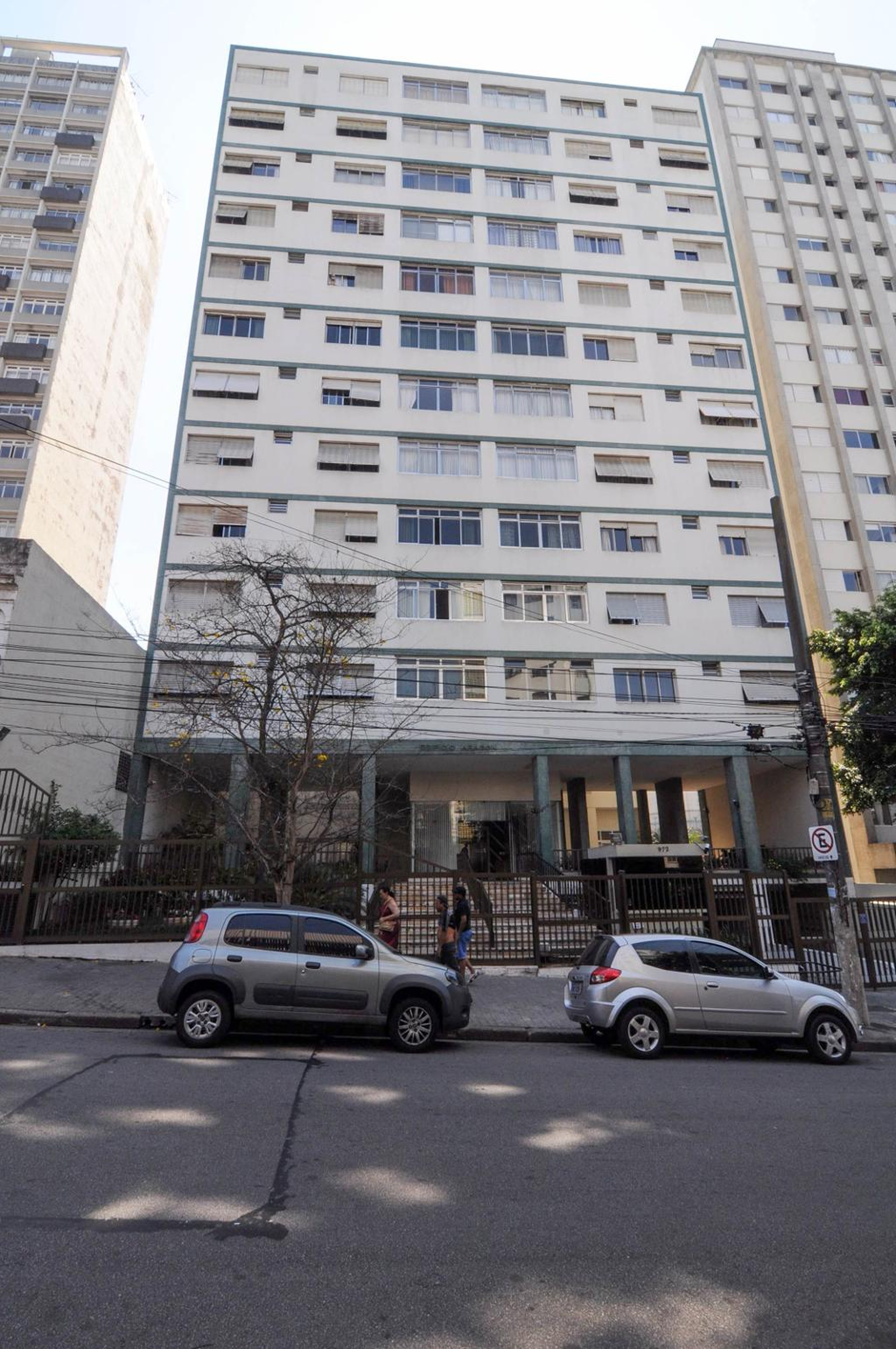 Fachada do predio Edifício Aragon