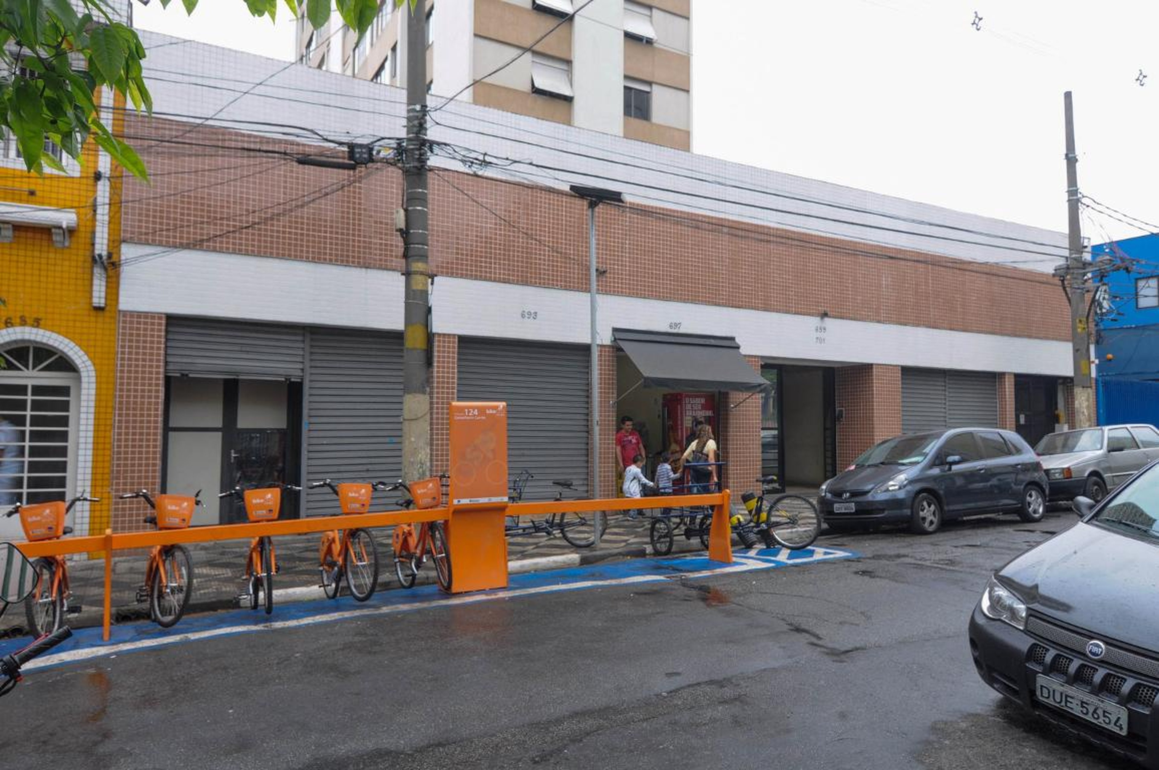 Fachada do predio Edifício Hosal
