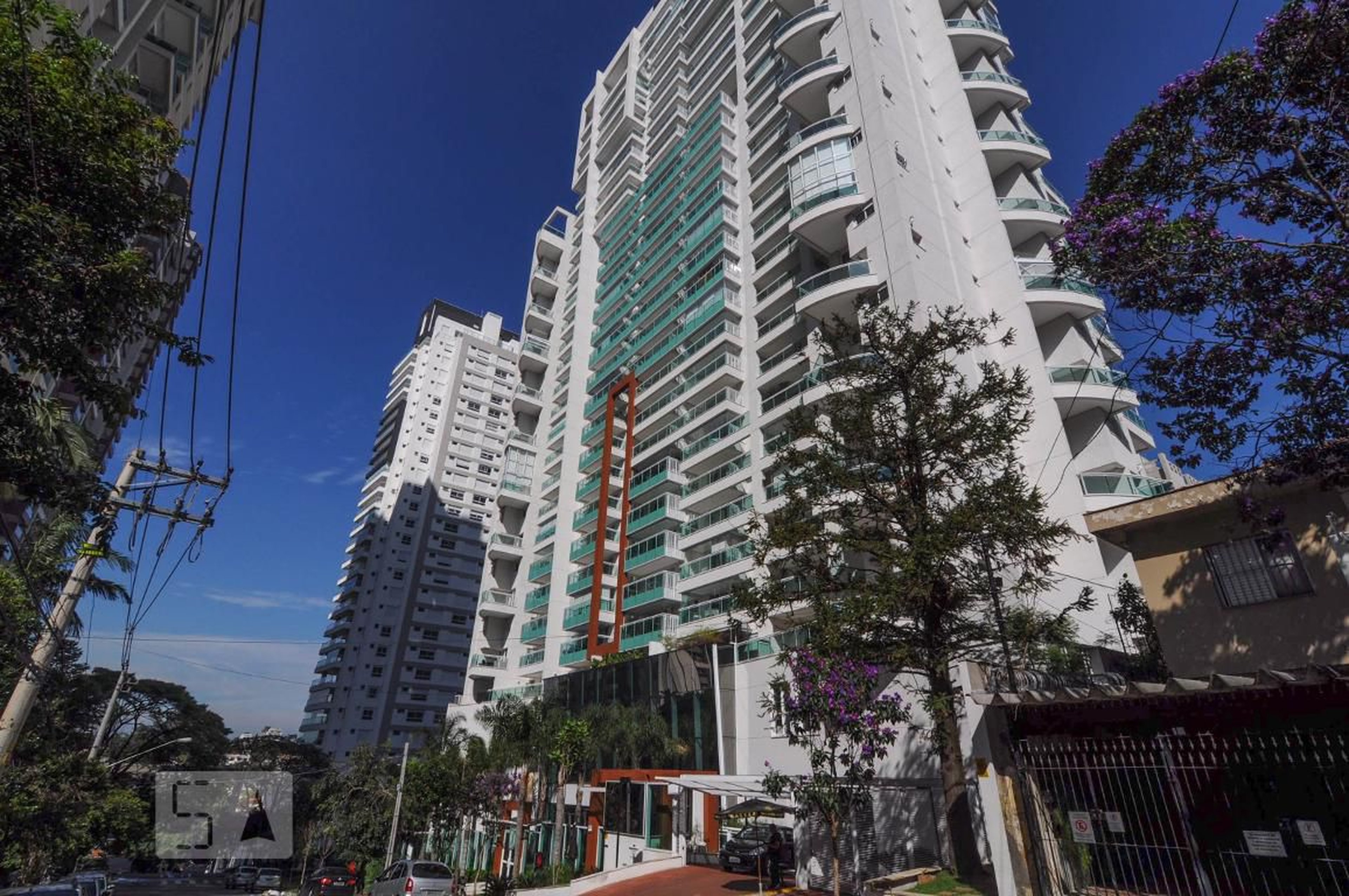 Fachada do predio Condomínio Sky Campo Belo