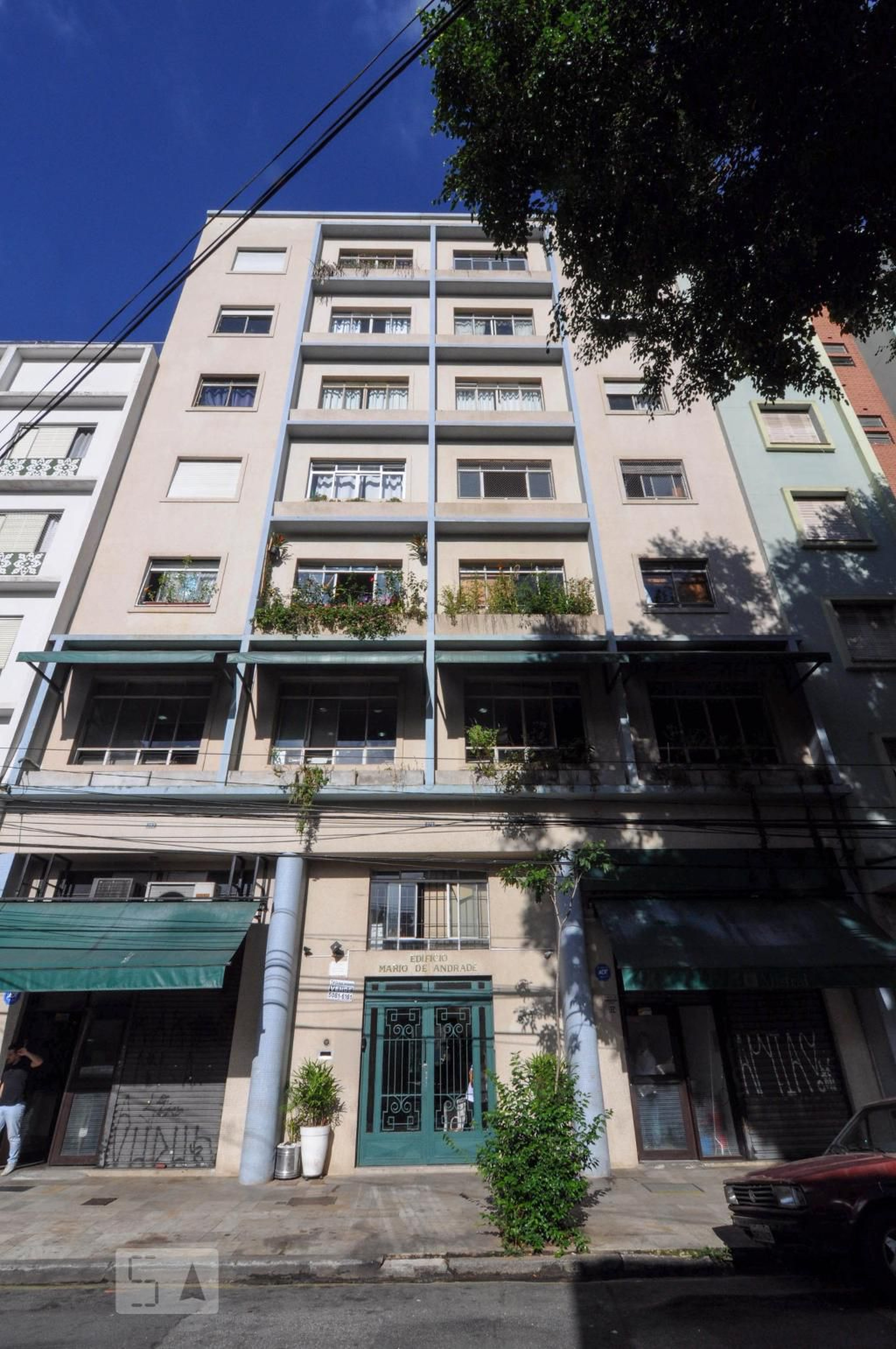 Fachada do predio Condomínio Mario de Andrade