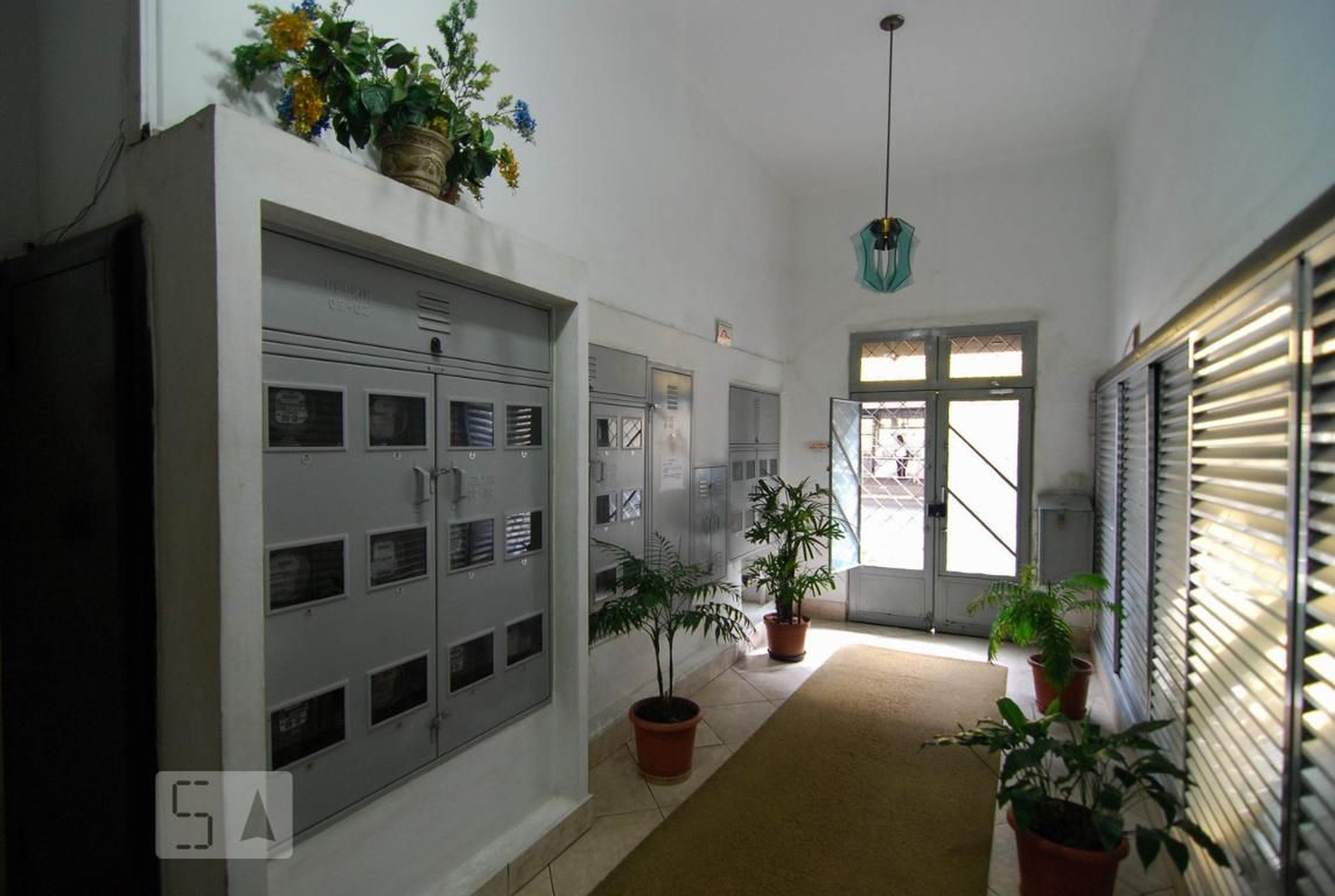 Entrada do predio - Edifício Santa Marina