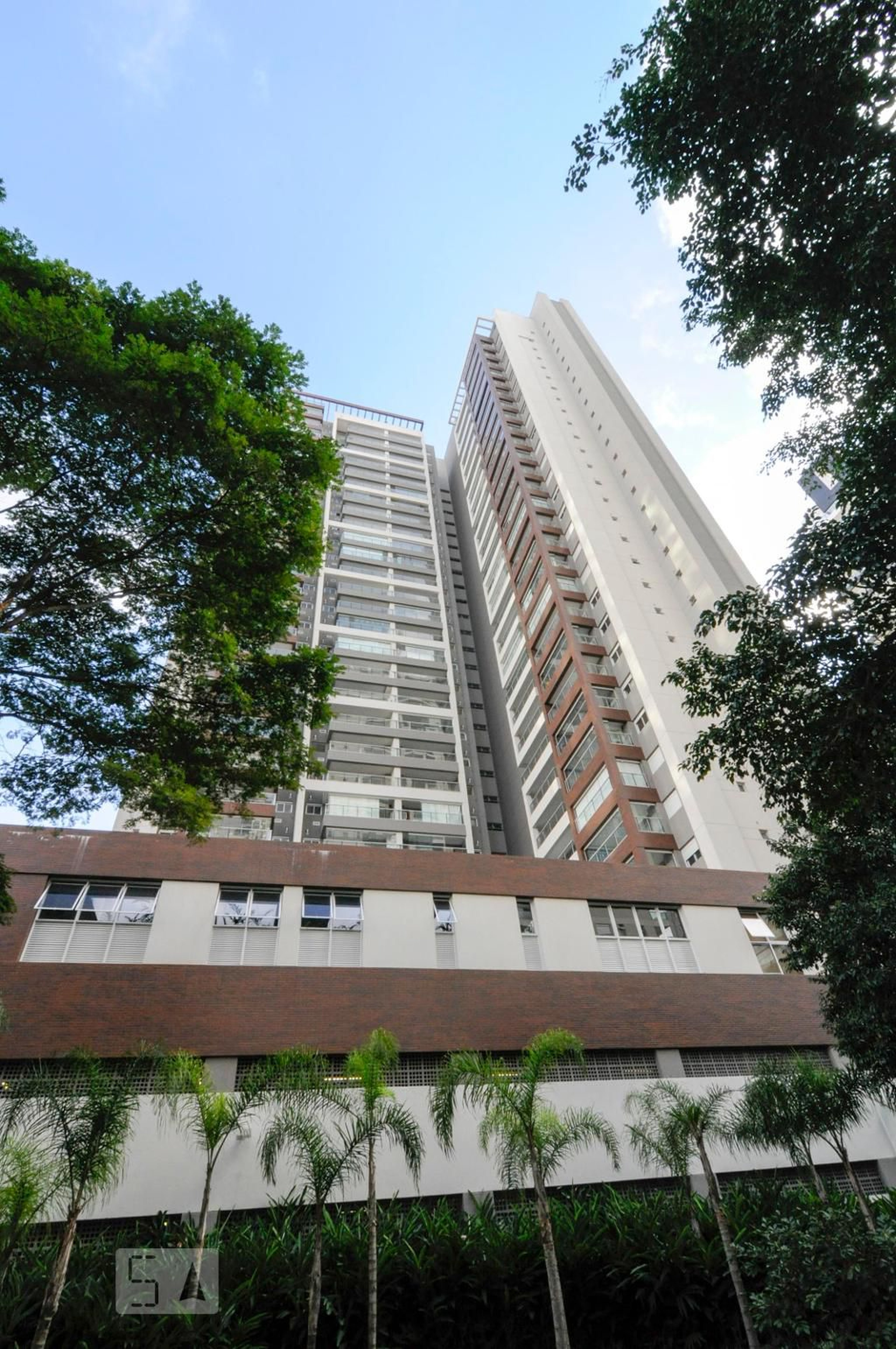 Fachada do predio Condomínio Cube Campo Belo