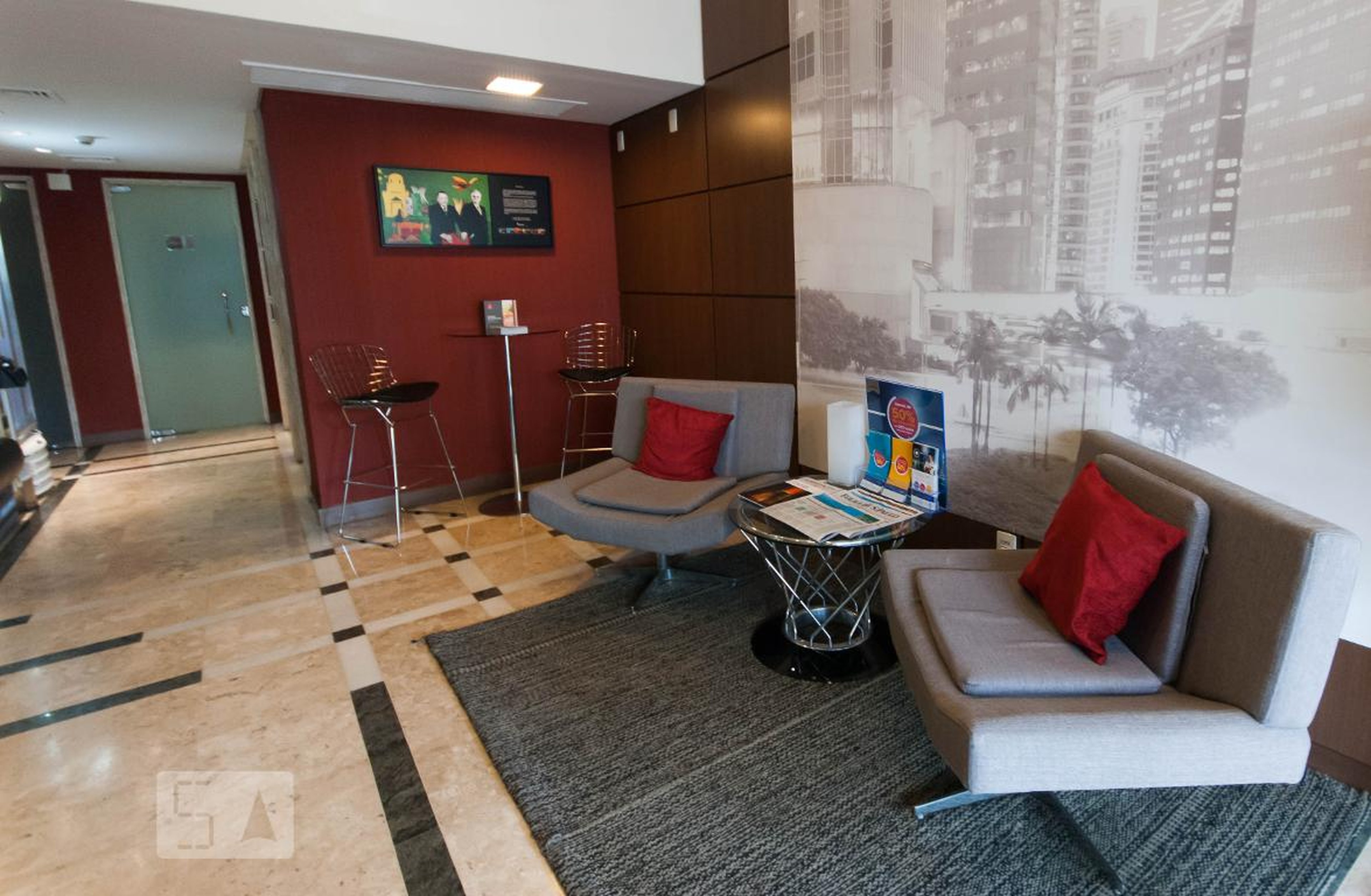 Hall Condomínio em Rua Professor Carlos de Carvalho, 68