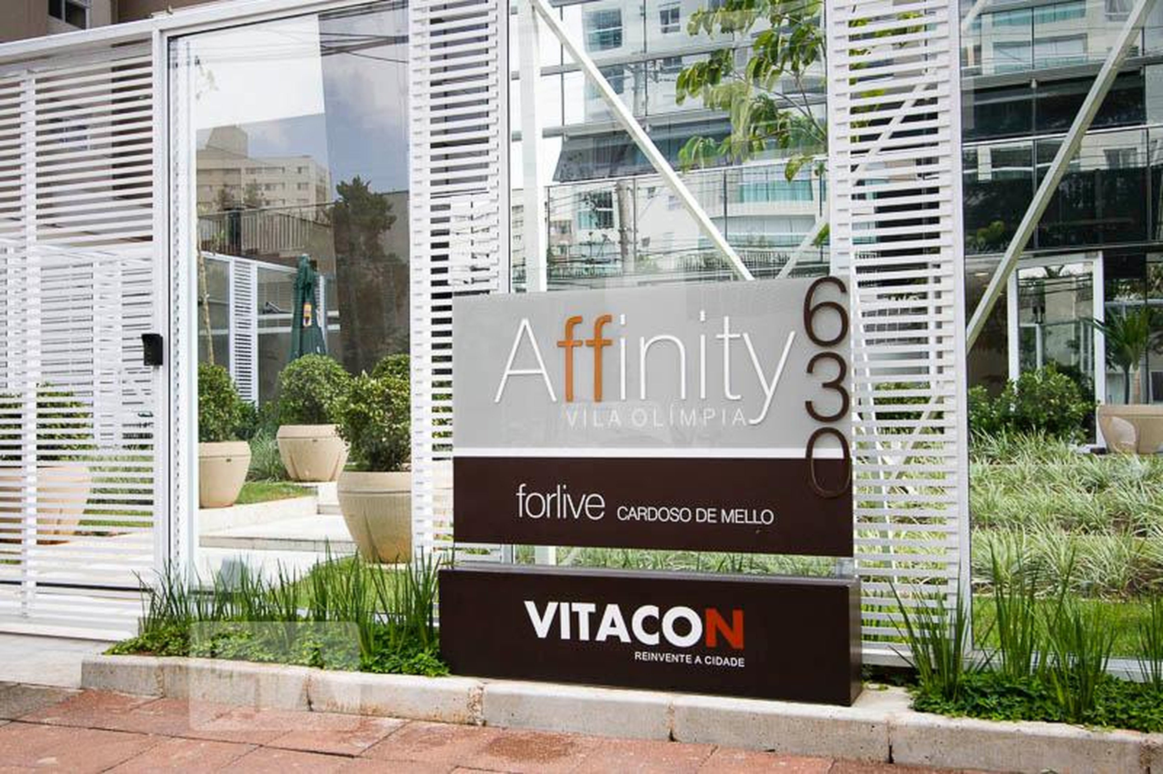 Entrada do prédio - Edifício Affinity Vila Olímpia