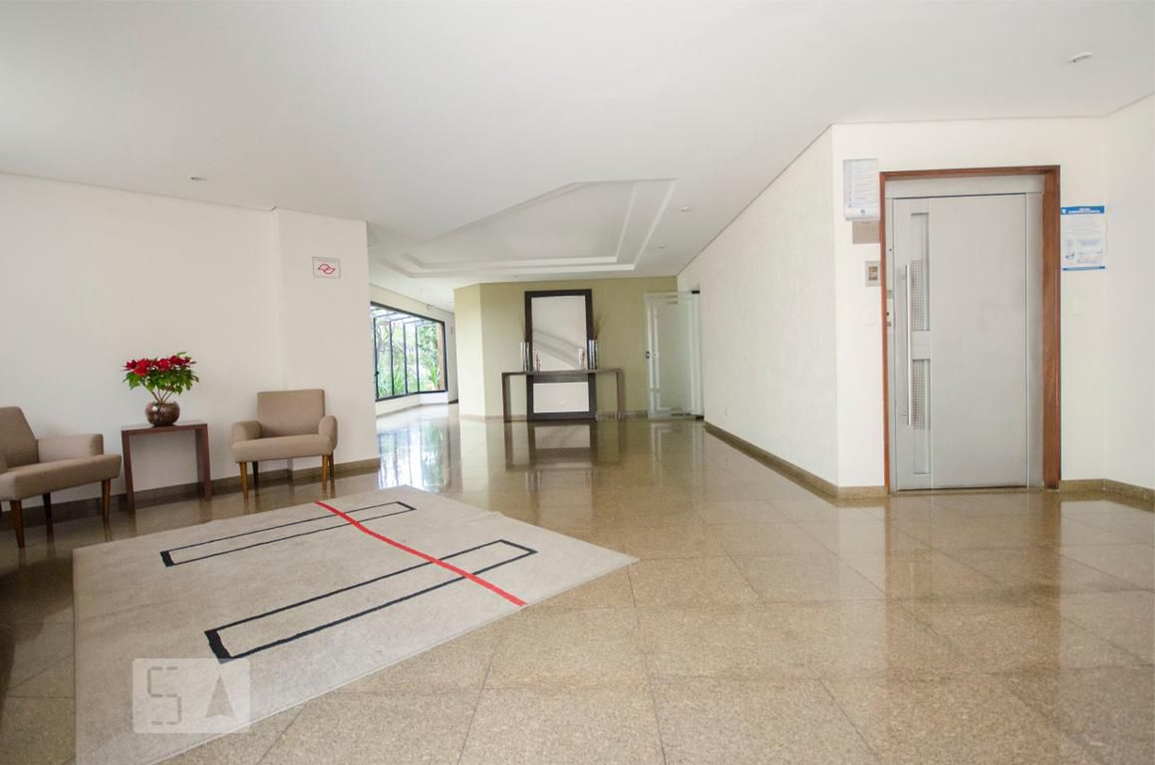 Hall de entrada - Edifício Mar das Caraibas