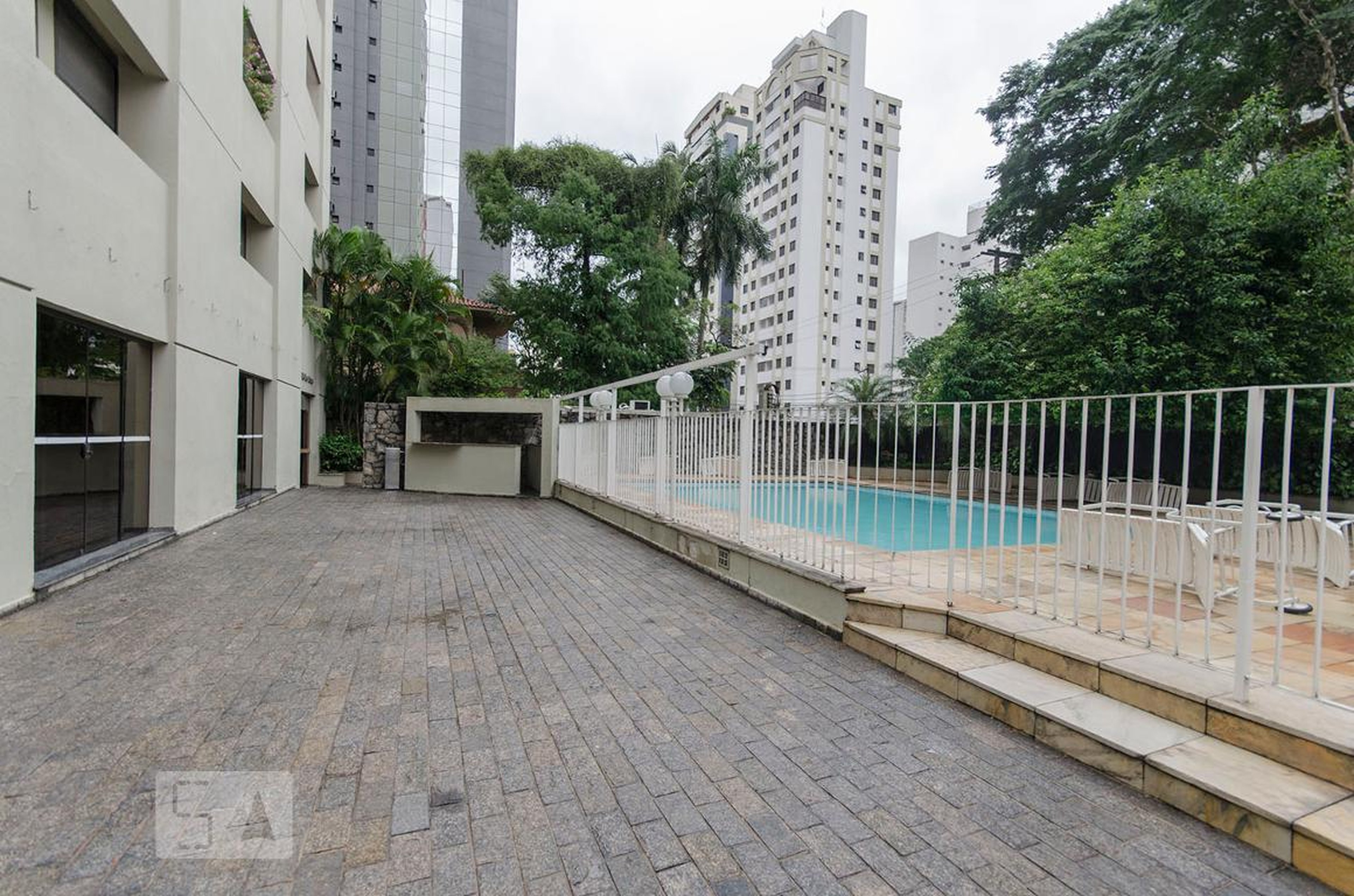 Area da Piscina - Edifício Las Palmas