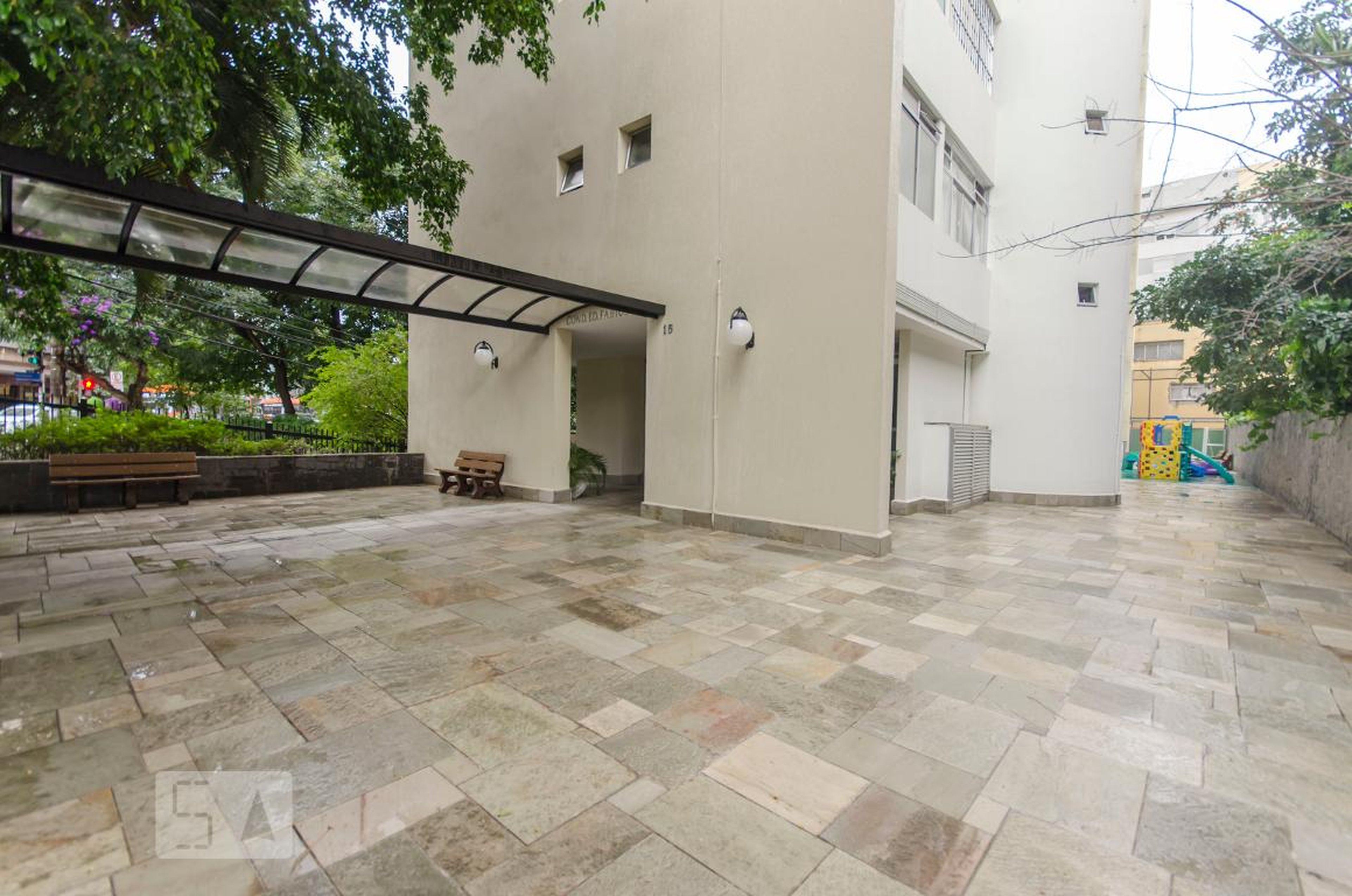 Area externa - Edifício Fabius